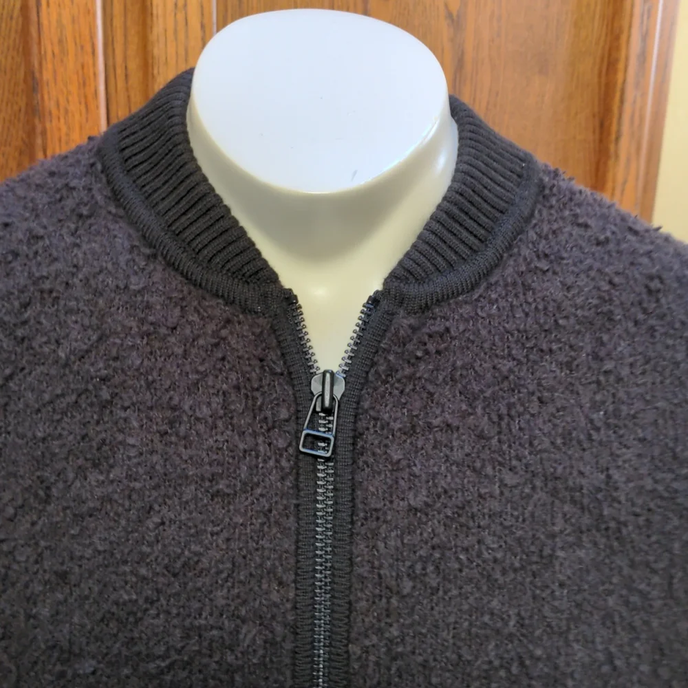 VINCE Bomber coat jacket sweater- L